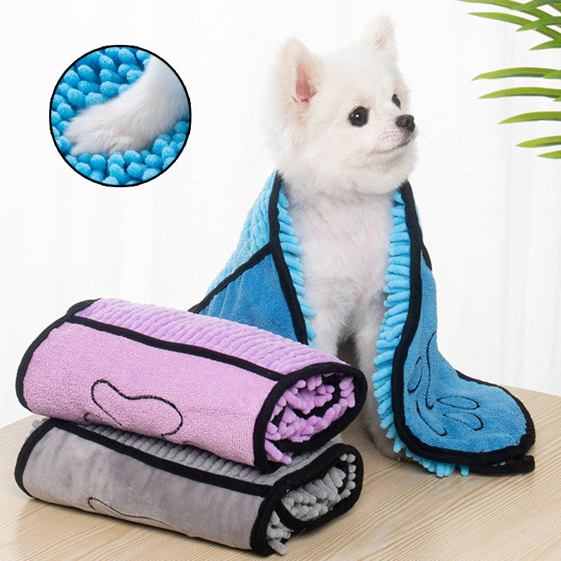 Super Soft And Absorbent Pet Towels - Perfect For Cats And Dogs! - Temu